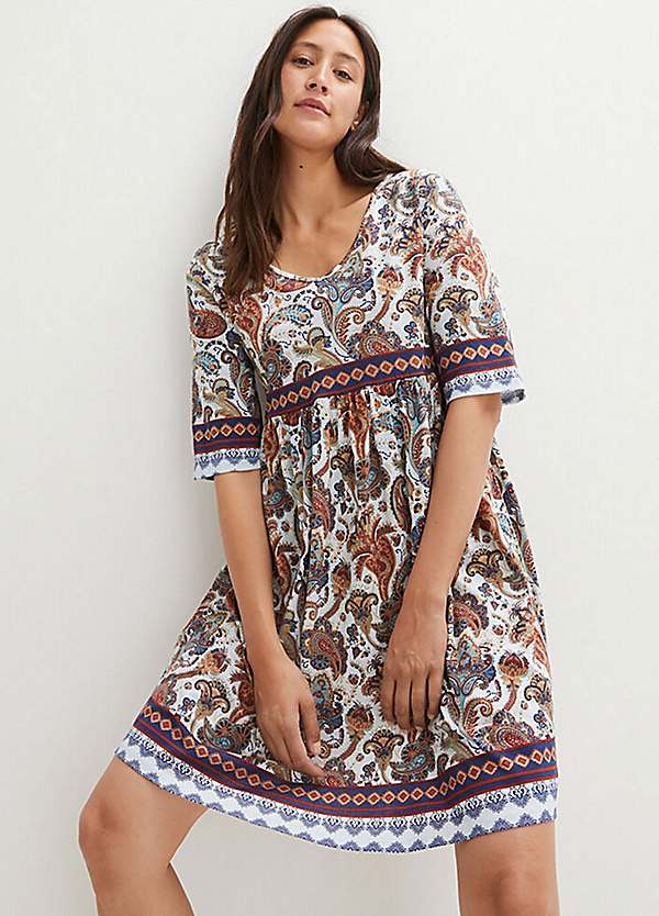 Paisley Mini Dress by bonprix