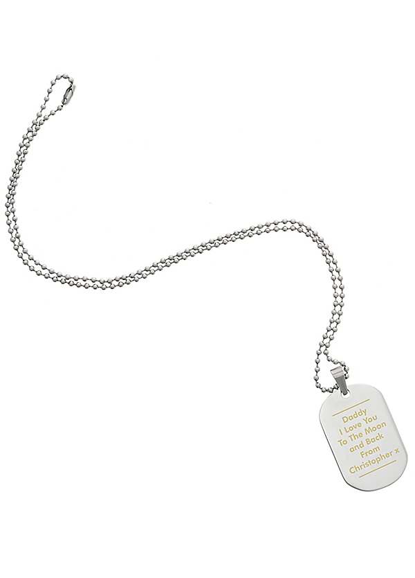 personalised dog chain