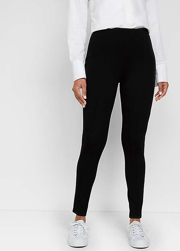 Stretchy Ponte Leggings by bonprix