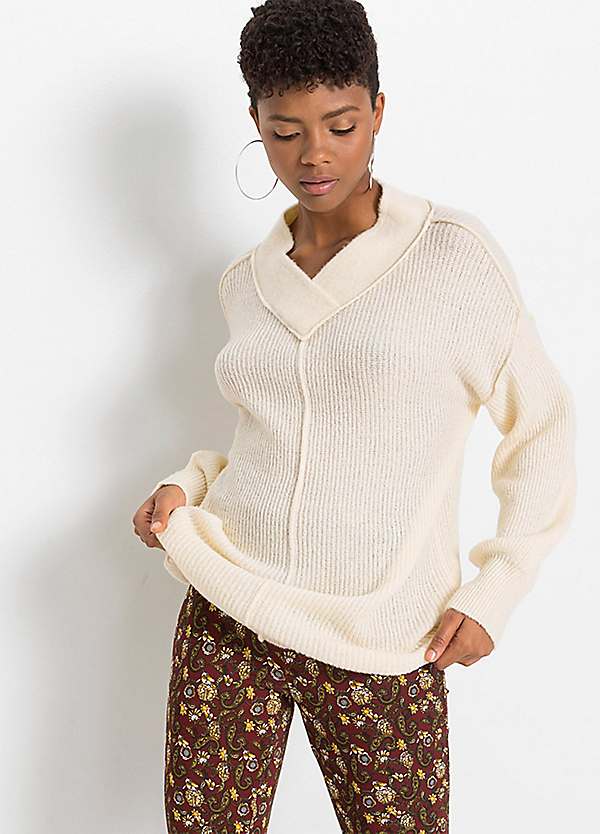 Puff Sleeve Jumper by bonprix bonprix