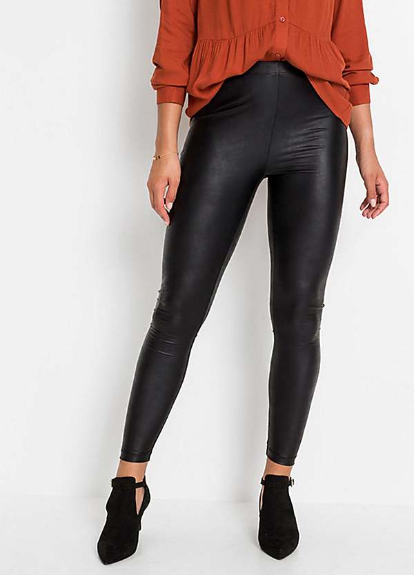 pleather tights