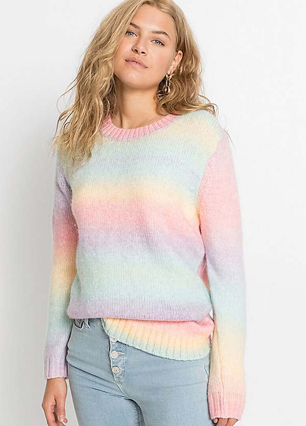 Pastel 2024 rainbow jumper