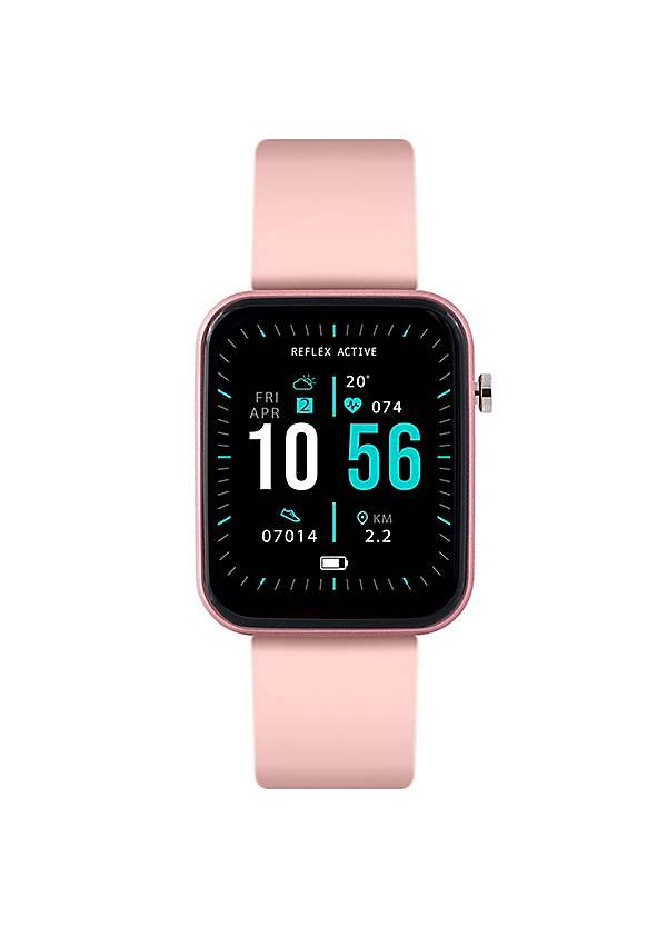 Pink smartwatch hot sale