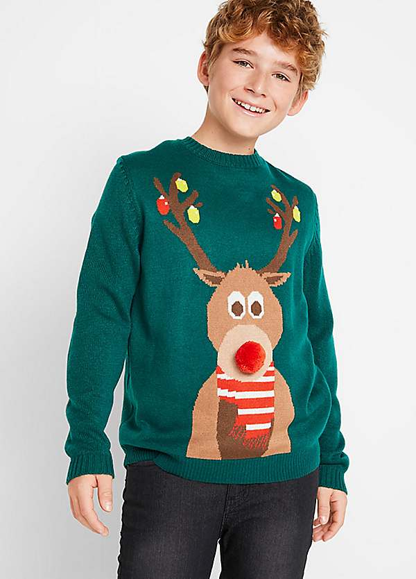 womens sparkly christmas jumper