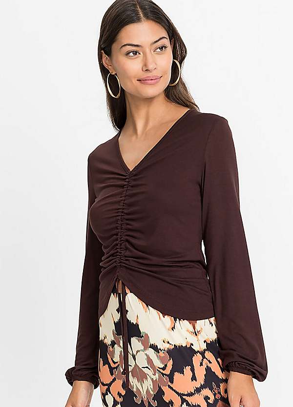 Ruched neckline cheap