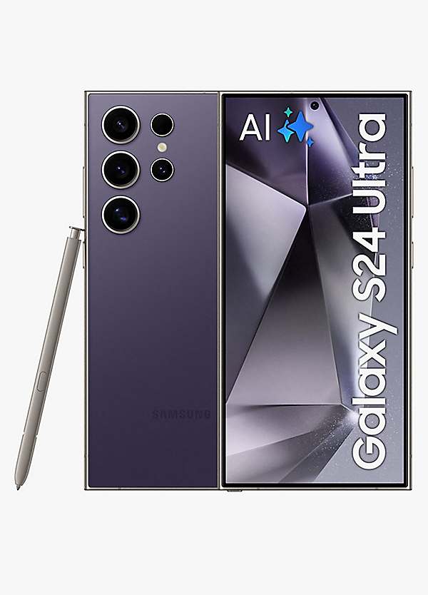 Samsung Galaxy S24 Ultra 1TB Mobile Phone - Titanium Violet | bonprix