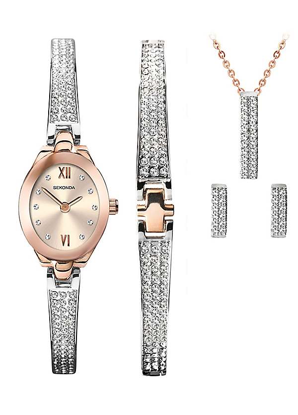 Sekonda ladies outlet watch set