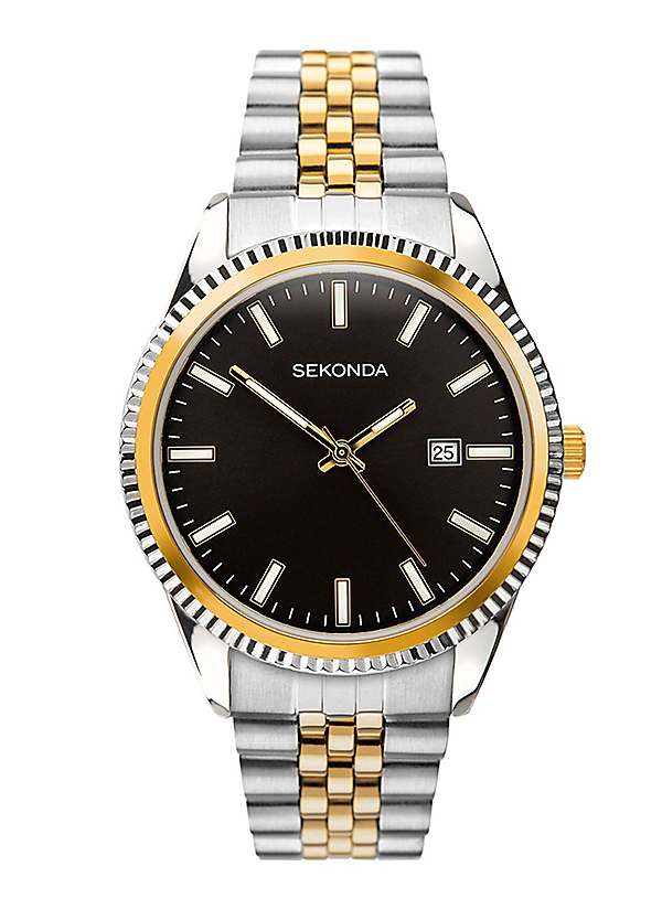 Sekonda men's stainless steel on sale watch