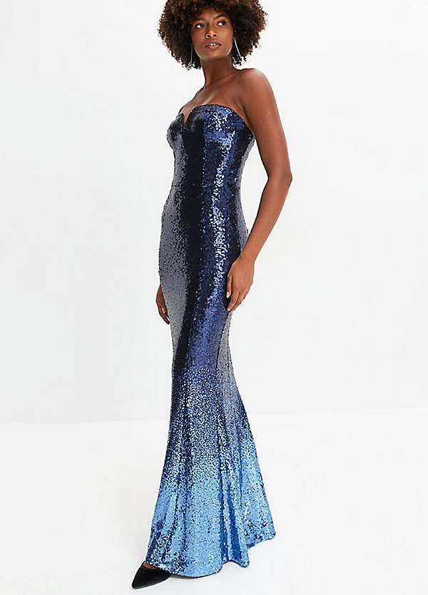 Sequin Evening Dress by bonprix bonprix