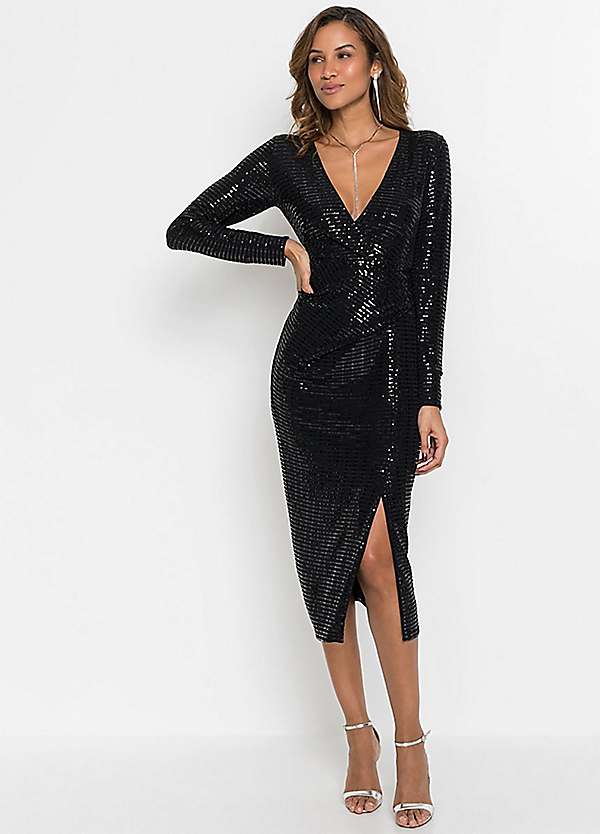 Sequin Evening Dress by bonprix bonprix