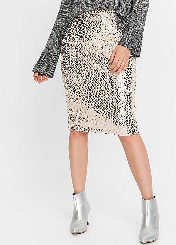 Sequin pencil hotsell skirt uk