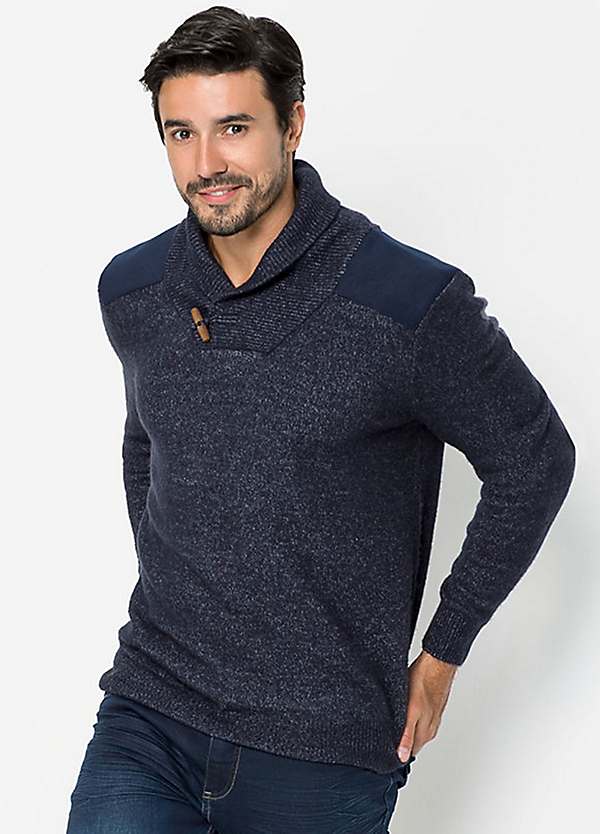 button collar jumper
