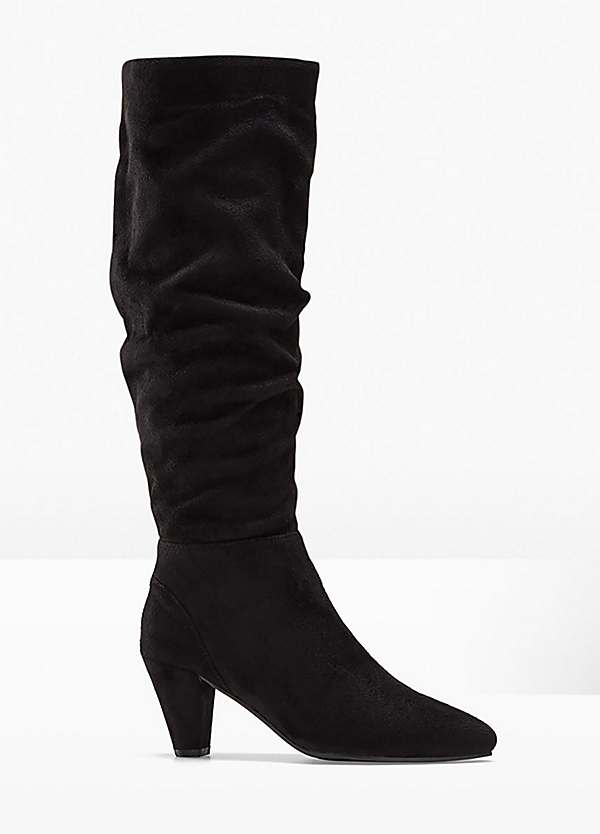 Slouchy Heeled Boots by bpc selection 