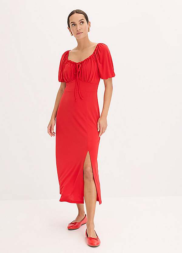 Sweetheart Midi Dress by bonprix bonprix