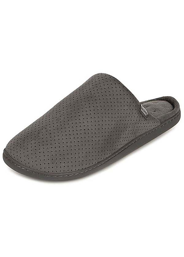 Isotoner mens deals pillowstep slippers