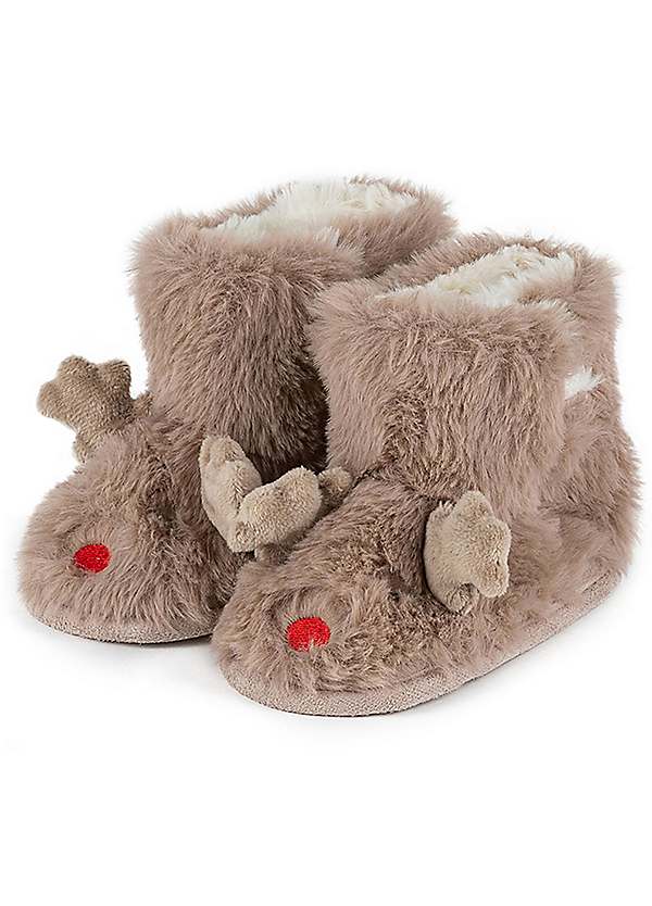 Christmas slippers for discount toddlers