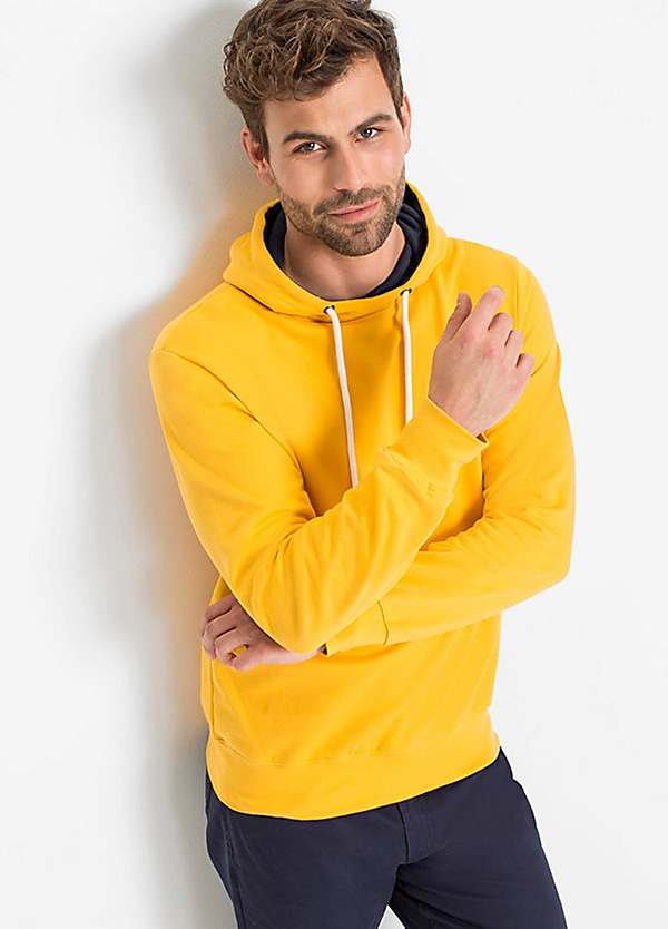 blusa de frio amarela masculina