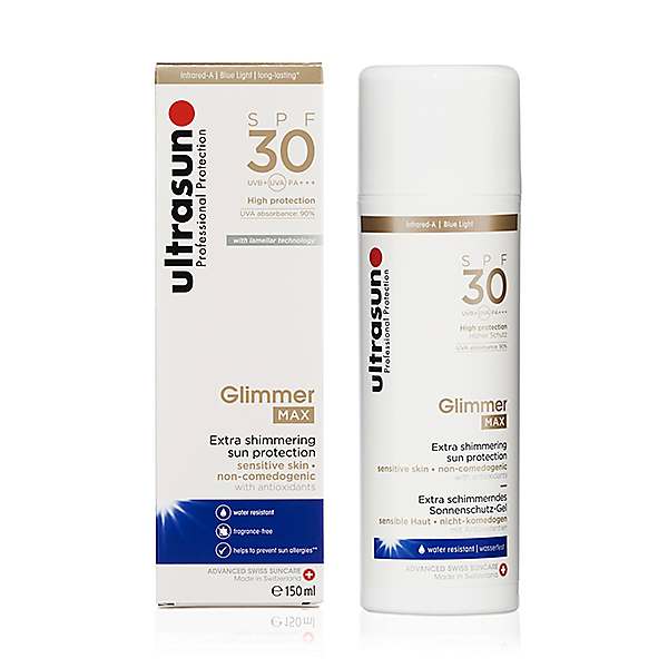 ultrasun glimmer spf 30