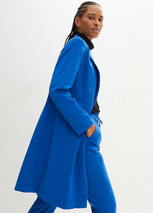 Long frock sale with overcoat