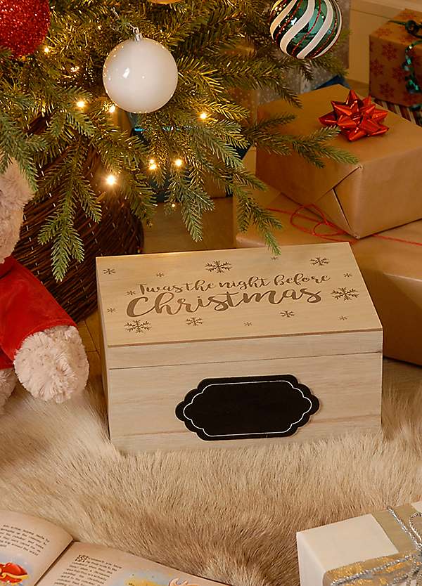 Wooden Christmas Eve Box