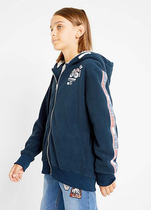 polyester hooded jacket