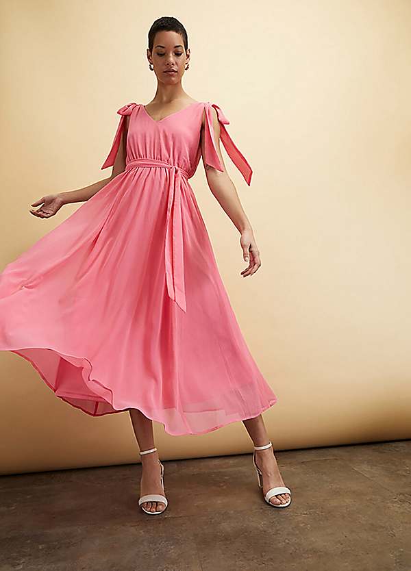 bonprix V-Neck Chiffon Dress | bonprix
