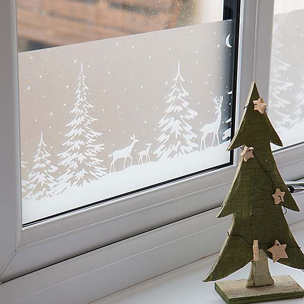 static cling christmas window decorations