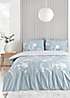 bonprix Catherine Lansfield Blue Meadowsweet Floral Duvet Cover Set