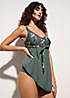 bonprix Floral Detail Swim Dress