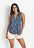 bonprix Floral Print Top