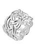 bonprix For You Collection Sterling Silver Statement Braided Ring