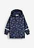 bonprix Kids Dino Hooded Waterproof Jacket
