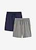 bonprix Kids Pack of 2 Lightweight Jersey Shorts