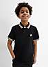 bonprix Kids Piqué Short Sleeve Polo Shirt