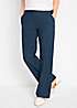 bonprix Loose Linen Blend Trousers