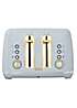 bonprix Morphy Richards Accents 4 Slice Toaster Grey