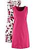 bonprix Pack Of 2 Essential A-Line Jersey Mini Dresses