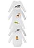 bonprix Pack Of 5 Long Sleeve Bodies