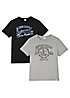 bonprix Pack of 2 T-Shirts
