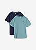 bonprix Pack of 2 V-Neck T-Shirts