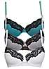 bonprix Pack of 3 Padded Bras