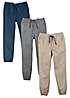bonprix Pack of 3 Pairs of Kids Trousers