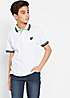 bonprix Piped Polo Shirt