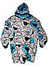 bonprix Sesame Street Cookie Monster Adults Oversized Ultra Warm Fleeced Hooded Blanket