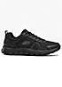 bonprix Skechers Men’s Light Weight Black Trainers