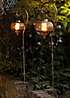 bonprix Smart Garden Set of 2 Osman Flaming Lanterns