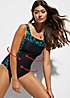 bonprix Square Neck Shaper Swimsuit