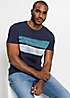 bonprix Striped Cotton T-Shirt