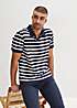 bonprix Striped Polo Shirt