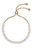bonprix Ted Baker Melrah Crystal Adjustable Tennis Bracelet